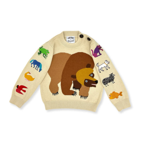 Yes, it’s Brown Bear, Brown Bear, What Do You See? Yes, it’s back in stock. And yes — it’s worth it. 🐛 Official World of Eric Carle collaboration ❤️ Sizes 2 years to 14 years 🧺 100% cotton, machine washable | Little Goodall | Facebook