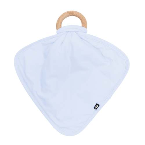 Lovey in Mist with Removable Wooden Teething Ring