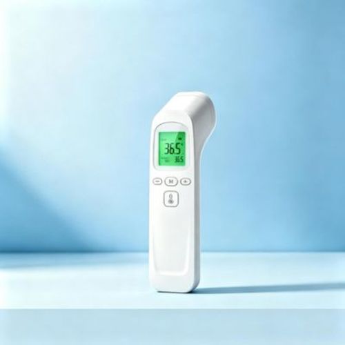 Swtroom Digital Forehead Thermometer for Adults & Kids - 2-in-1 Mode with Fever Alarm & Silent Mode White