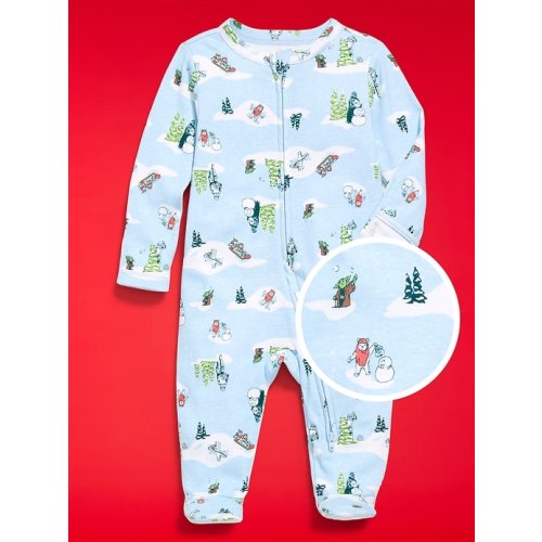 Old Navy x Star Wars Snug-Fit 2-Way-Zip Footed One-Piece for Baby