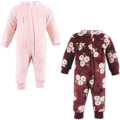 Hudson Baby baby-girls Plush Jumpsuits