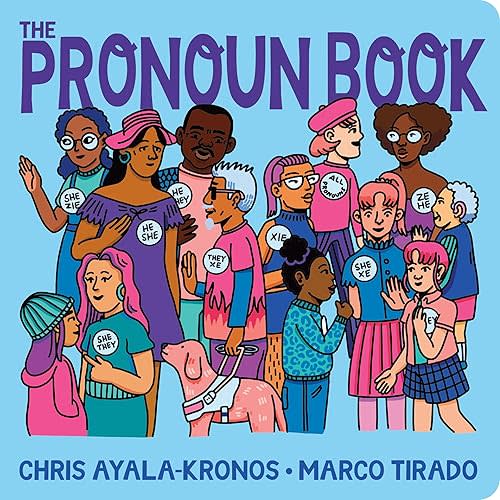 The Pronoun Book Board book – April 5, 2022
