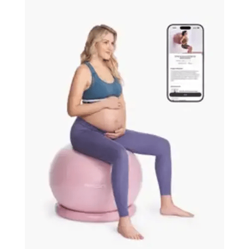 Momcozy Pregnancy yoga ball Maternity exercise ball BirthEase Maternity Ball Set – Support Through Pregnancy & Beyond. Designed specifically for the modern mom-to-be, the Set offers thoughtful support throughout pregnancy, labor . - TikTok Shop