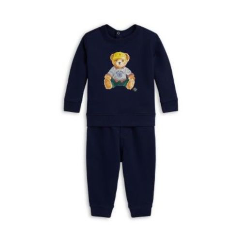 Polo Boys' Polo Bear Fleece Sweatshirt & Pant Set - Baby