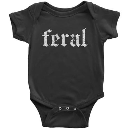 Feral Club Rat Festival Rave EDM Infant One-Piece Bodysuit, Soft Cotton