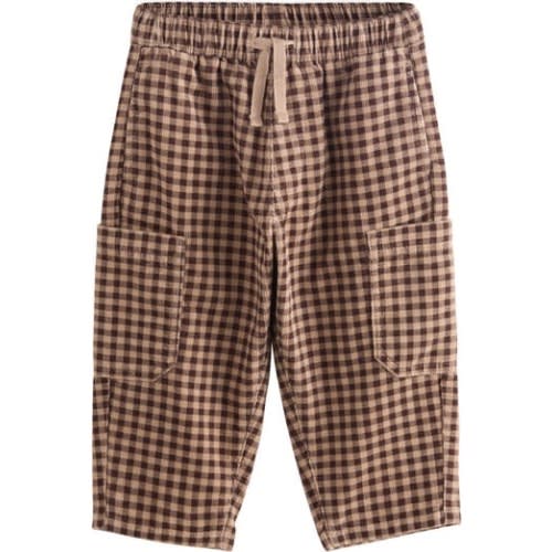 Kids' Gingham Corduroy Cargo Pants, 2-3Y