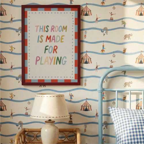 Playroom Wall Art - This Room is Made for Playing Nursery Print