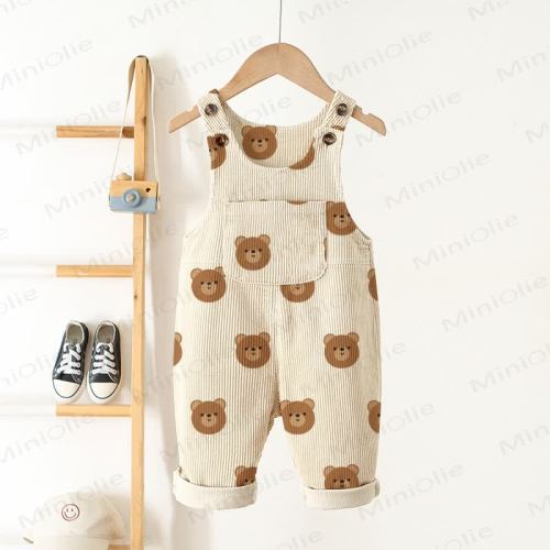 Baby Toddler Little Bear Overalls