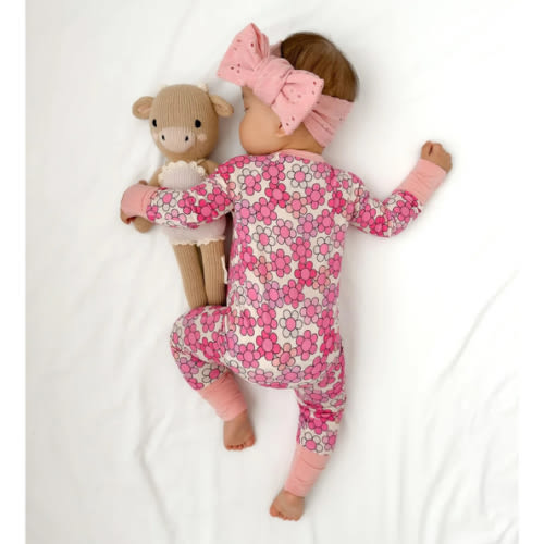 Ziggy Floral Zipper Romper – In My Jammers