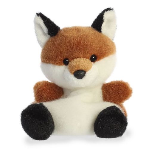 Aurora Mini Sly Fox Palm Pals Adorable Stuffed Animal Brown 4.5"