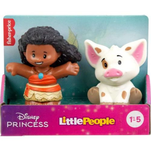 Fisher-Price Little People Disney Princess Moana & Pua Figure Set