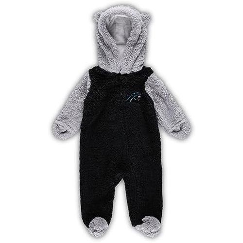 Outerstuff Newborn & Infant NFL Game Nap Teddy Fleece Bunting Full-Zip Sleeper