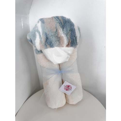 Hooded Bath Towel- Riptide