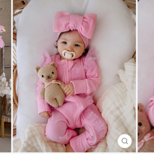 I Love Candy Onesie - Bubblegum