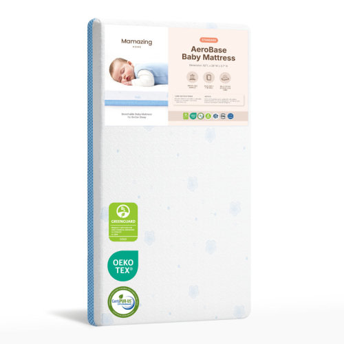 MAMAZING Breathable Waterproof Dual-Sided 2-Stage Baby Crib Mattress & Toddler Mattress, Certipur-Us Certified | Wayfair