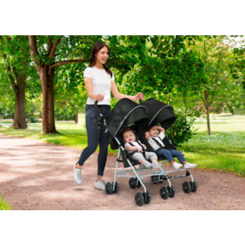 Jeep TurboGlyde Side by Side Double Stroller