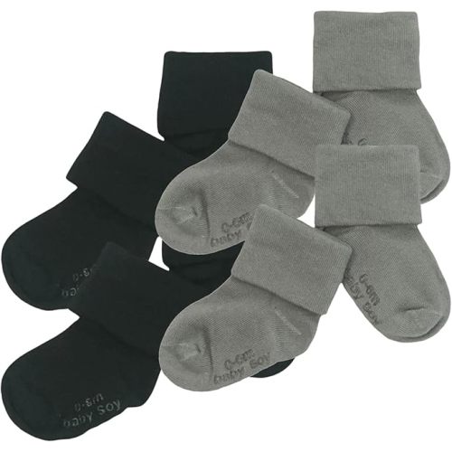 Baby Gripper Socks – Pirate/Thunder