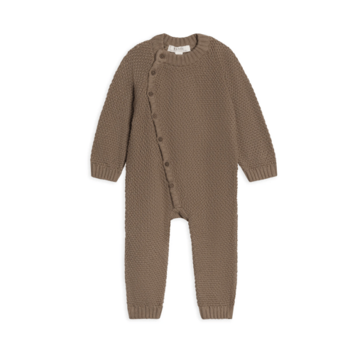 Casey Seed Stitch Sweater Knit Kimono Romper