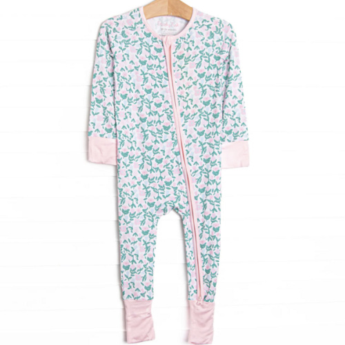 Patio Petals Bamboo Zippy Pajama, Green – Stitchy Fish