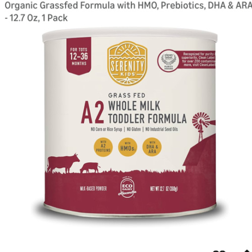 Amazon.com: Serenity Kids: Toddler Formula