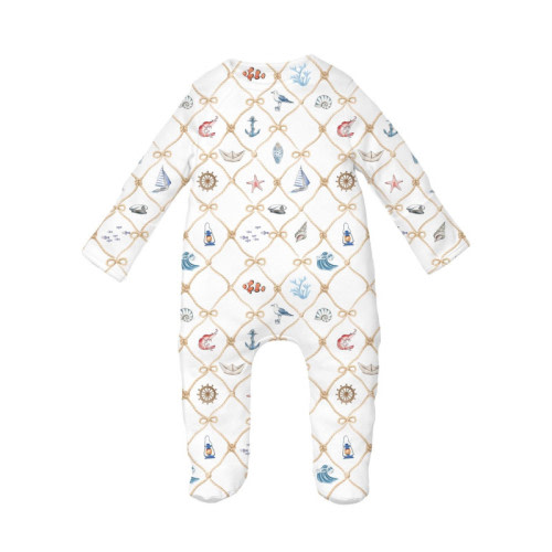 Babygrow for baby with Side Opening K020