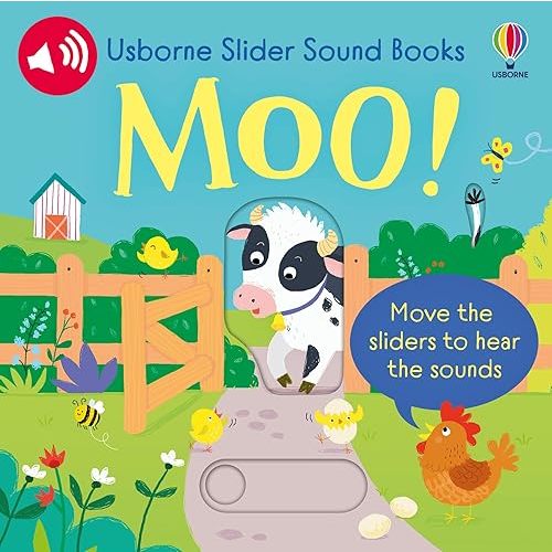 Slider Sound Books Moo!