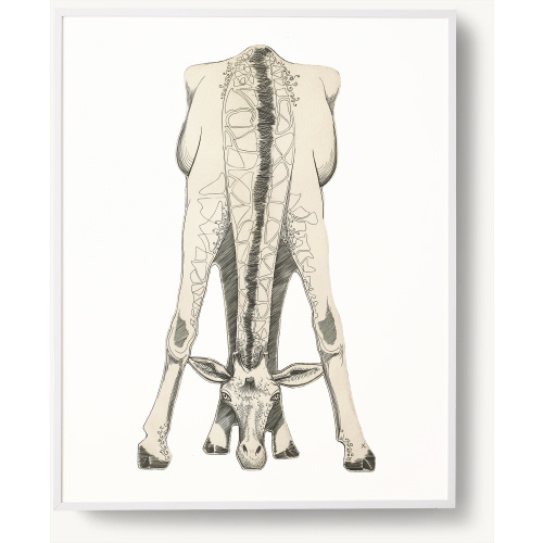 Wood Block Safari Animal - Giraffe | RH Baby & Child