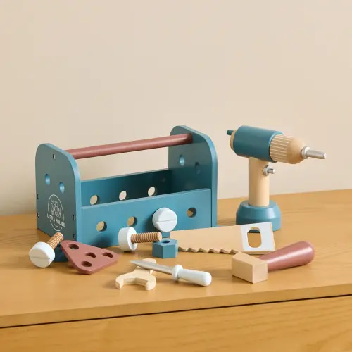 Adairs Kids - Blue Tool Box Set | Adairs