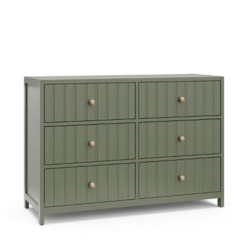Graco Teddi 6 Drawer Dresser Olive