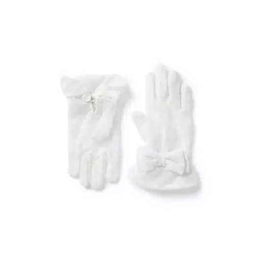 Girl White Disney Cinderella Glove by Janie and Jack