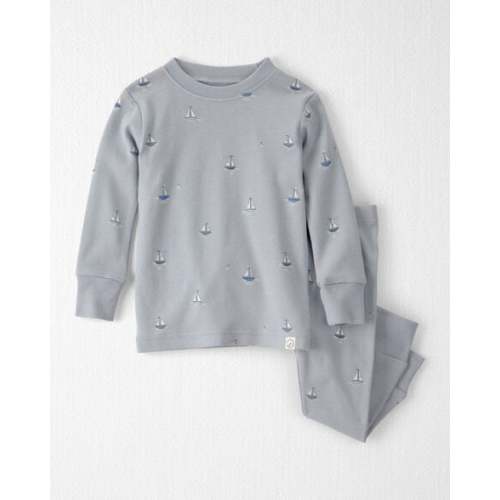 Baby 2-Piece Organic Cotton Ribbed Pajama Set in Sail Away Print - Little Planet | Carter's