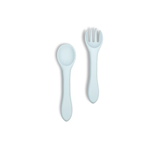 Fork + Spoon Set (Sky Blue)