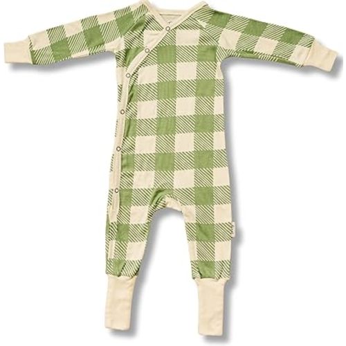 Fifi & Ry 100% Lyocell from Bamboo Baby Pajamas, Ribbed & Breathable – Gentle on Sensitive Skin, Unisex Convertible Footie