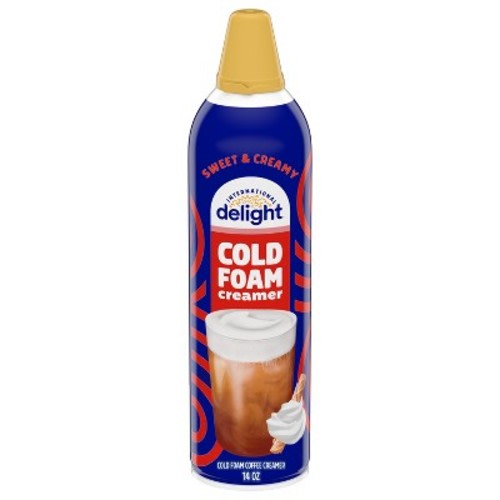 International Delight Cold Foam Sweet Creamy Coffee Creamer - 14oz