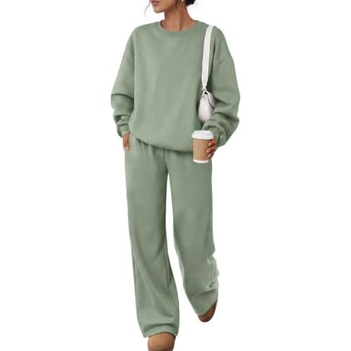 Trendy Queen Womens 2 Piece Sweatsuit Fall Sweat Outfits Lounge Sets 2026