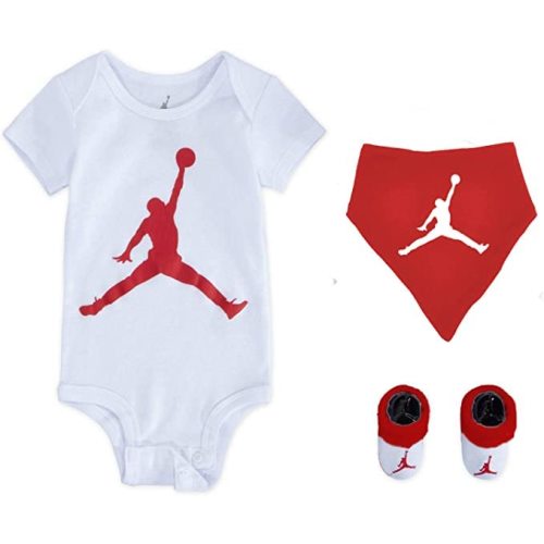 Nike unisex-baby Jordan Bodysuit Beanie Set