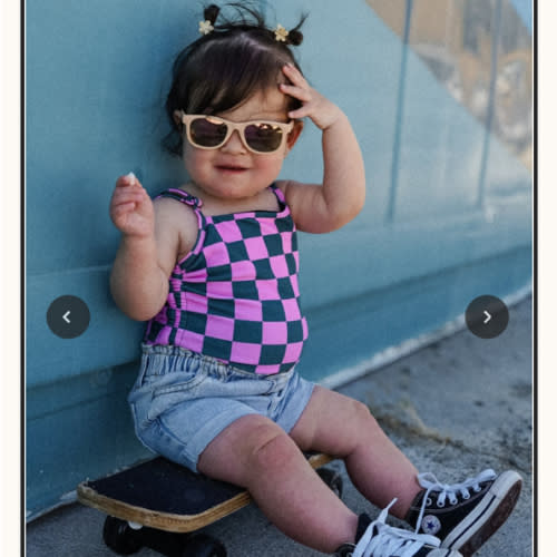 Pink Punch Checkers One Piece