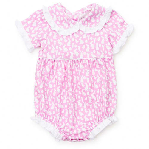 Lila & Hayes Baby Girls Council Bubble - Pink Easter Time – Best Dressed Child