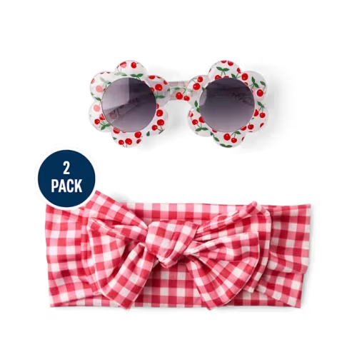 Baby Girls Floral 2-Piece Accessory Set - MULTI | The Children's Place