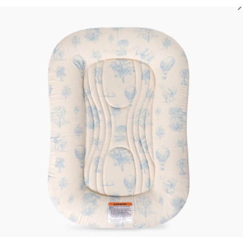 Infant Lounger Wave | Blue Toile