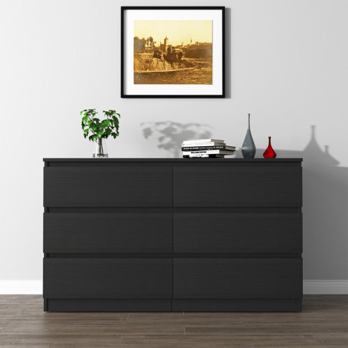 Wade Logan® Bisset 6 - Drawer Dresser & Reviews | Wayfair