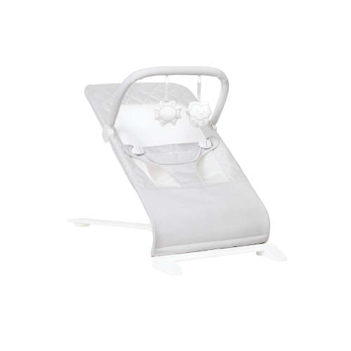 Baby Delight Alpine Deluxe Portable Baby Bouncer, Driftwood Grey