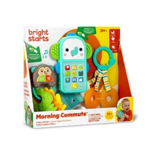 Bright Starts Morning Commute Baby Learning Gift Set - 3pc