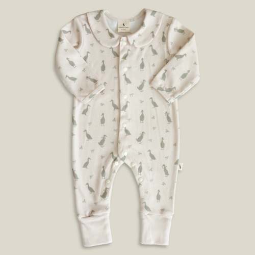 Duck Cream Babygrow | Baby clothing | Australia