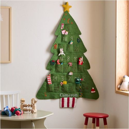Felt Christmas Tree Advent Calendar