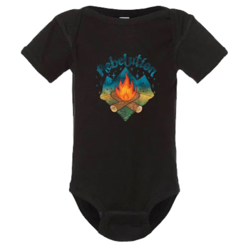 Youth / Baby Fireside Onesie (Black) – The Rebelution Store