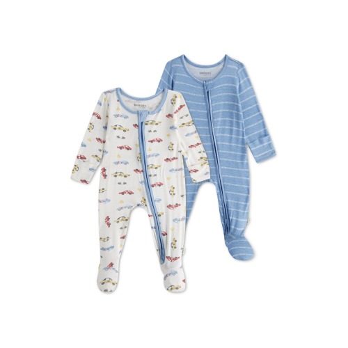 2-Pack Stretch Viscose Footies