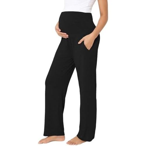 Viscose from Bamboo Maternity Wide Leg Lounge Pajama Pants