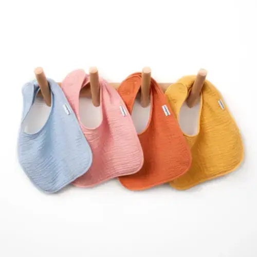 8-Pack Baby Neutral Warm Shades Muslin Drooling Bibs – Gerber Childrenswear