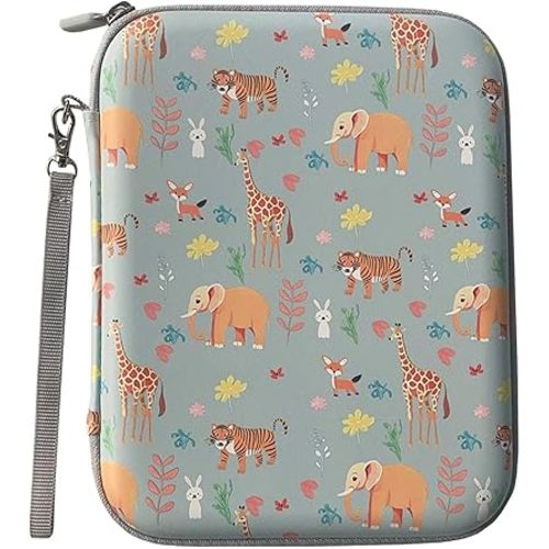 Card Case Compatible for Yoto Card Case Holder 80 Pockets Card Folder Card Binder with Zipper fit 2.3 * 3.4 inch Mini Audiobook Cards (Light Green)